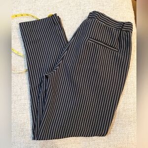Pinstripe dress pants